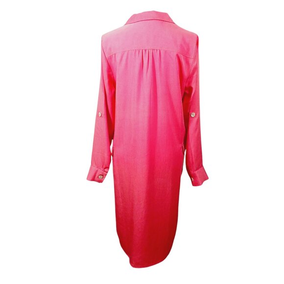 Soft Surroundings Dress, NWOT, Weekender Embroidered Shirt Dress, Small, Mature - Picture 4 of 16